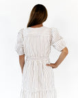 Sander Striped Midi Dress
