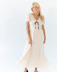 Martina Ribbon Detail Dress