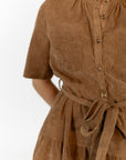 Leisel Corduroy Shirt Dress