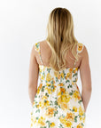 Sunshine Scalloped Midi Dress