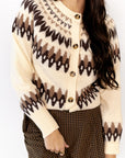 Faire Isle Button Down Cardian