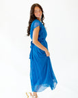 Angelica Chiffon Layered Waist Tie Dress