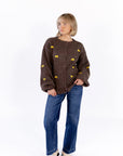 Adele Embroidered Sweater