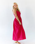 Tomas Sweetheart Gingham Midi