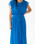 Angelica Chiffon Layered Waist Tie Dress