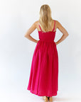 Tomas Sweetheart Gingham Midi