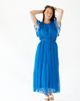 Angelica Chiffon Layered Waist Tie Dress