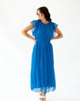 Angelica Chiffon Layered Waist Tie Dress