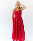 Tomas Sweetheart Gingham Midi
