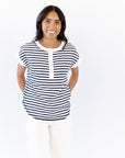 Evelyn Striped Top