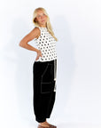 Connie Contrast Stitch pants
