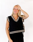Audrina Tie Vest
