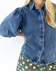 Sunny Denim Top