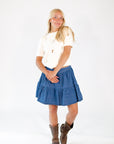 Cowgirl Embroidered Knit