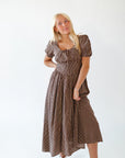 Suzanne Gingham Midi Dress