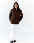 Teddy Bear Zip-Up Jacket