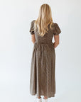 Suzanne Gingham Midi Dress