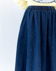 Verona Denim Midi Skirt