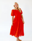 Bundi Eyelet Maxi Dress