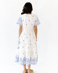 Christie Embroidered Floral Dress