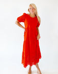 Bundi Eyelet Maxi Dress