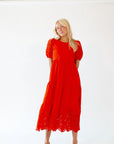 Bundi Eyelet Maxi Dress