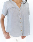Donni Striped Top