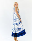 Moorland Bow Strap Maxi Dress