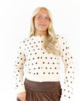 Ambrio Polka Dot Cardigan