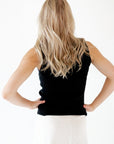 Lucia Tie Front Sweater Vest