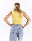 Donna Knit Tank · Citrus