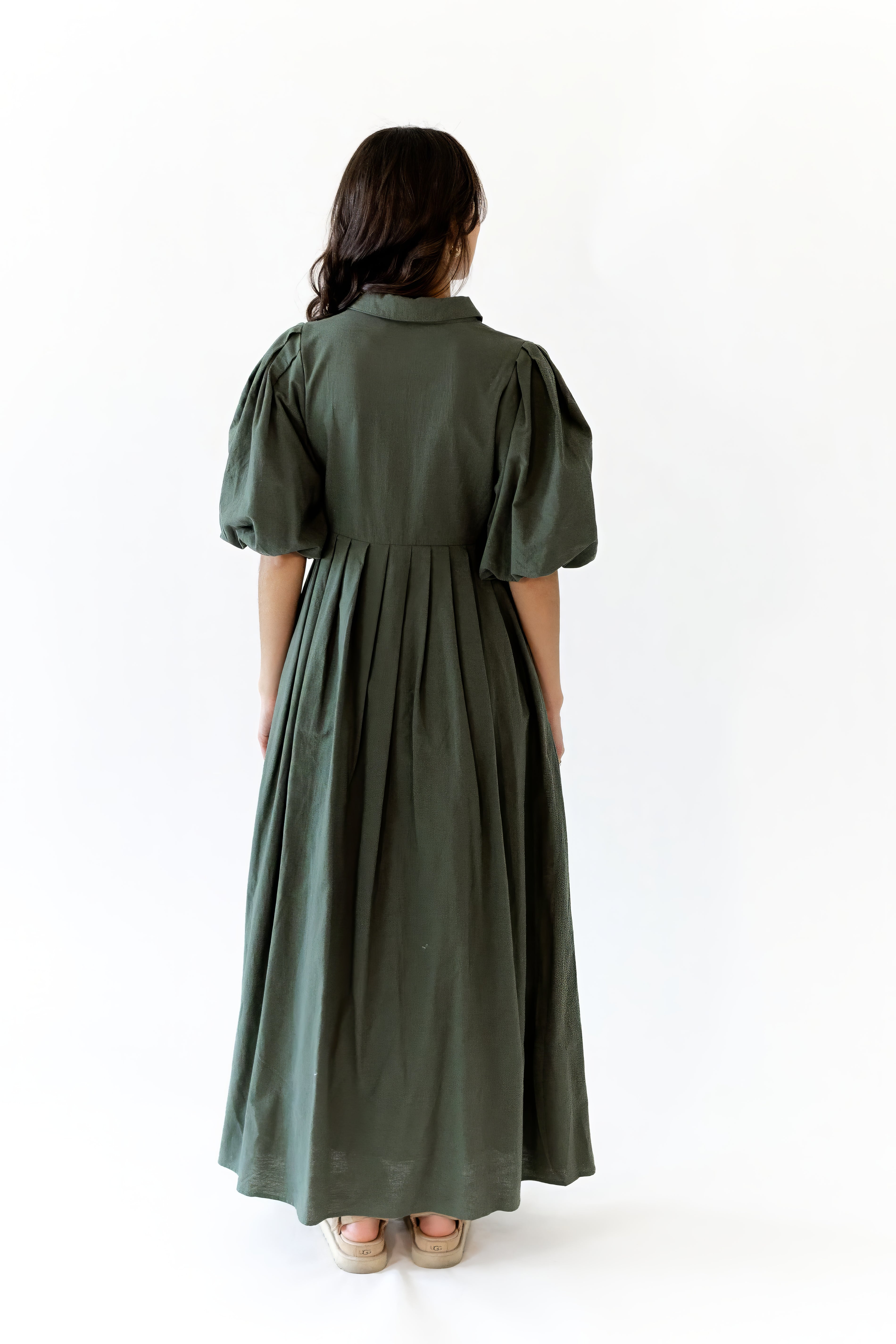 Forest Embroidered Maxi Dress – Twirl Boutique