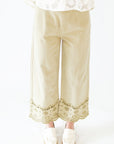 Eriana Eyelet Hem Pants