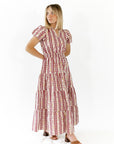Portia Vintage Striped Dress