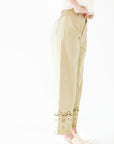 Eriana Eyelet Hem Pants
