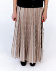 Quenton Pleated Midi Skirt