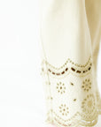 Eriana Eyelet Hem Pants