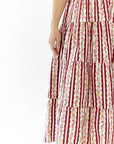 Portia Vintage Striped Dress
