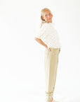 Eriana Eyelet Hem Pants