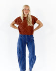 Sadie Suede Top