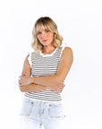 Adrianne Striped Tank