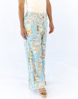 Nour Twill Patchwork Pants