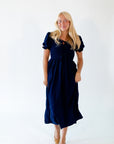 Tybald Bow Detail Midi Dress