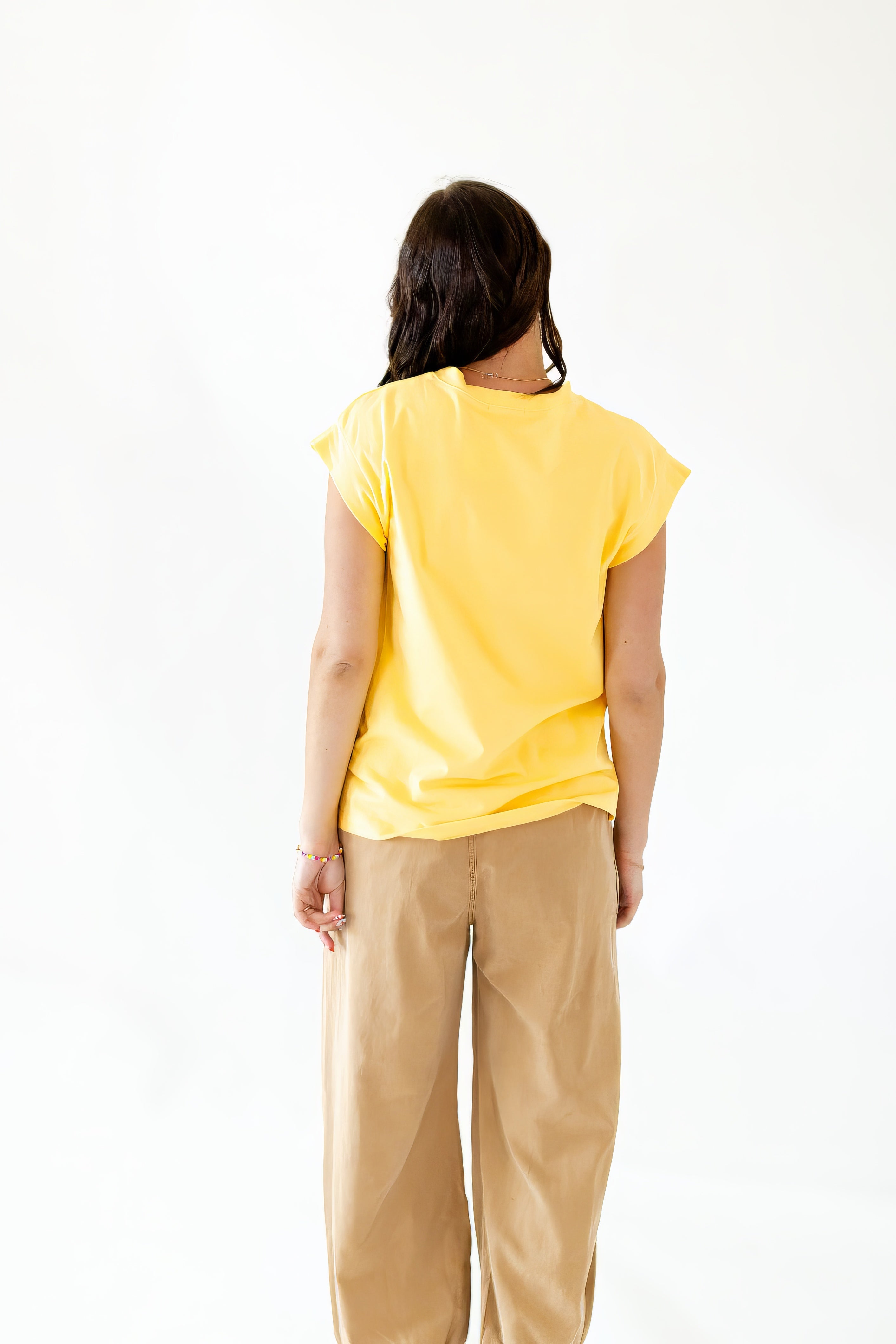 Higgins Muscle Tee · Yellow