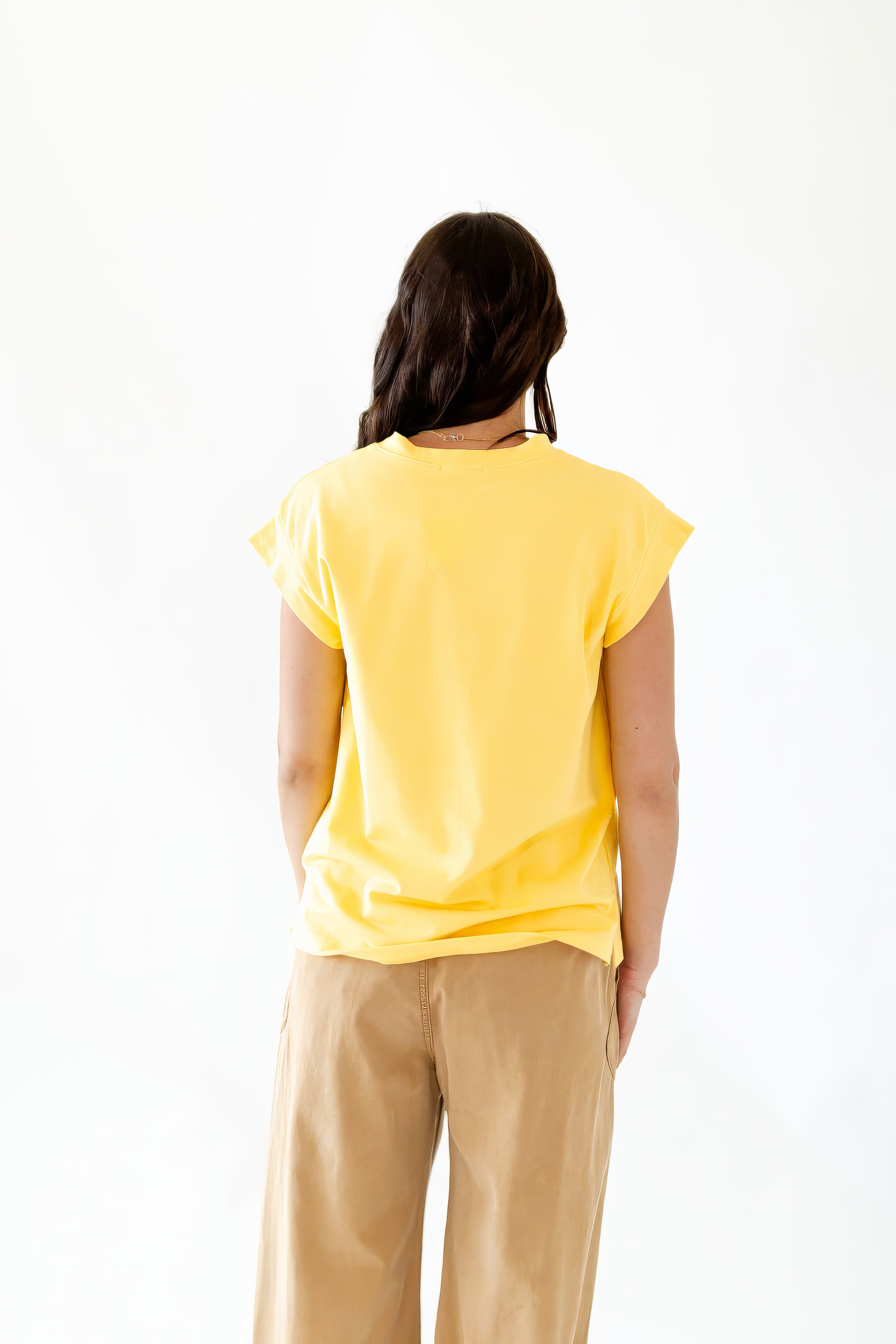 Higgins Muscle Tee · Yellow