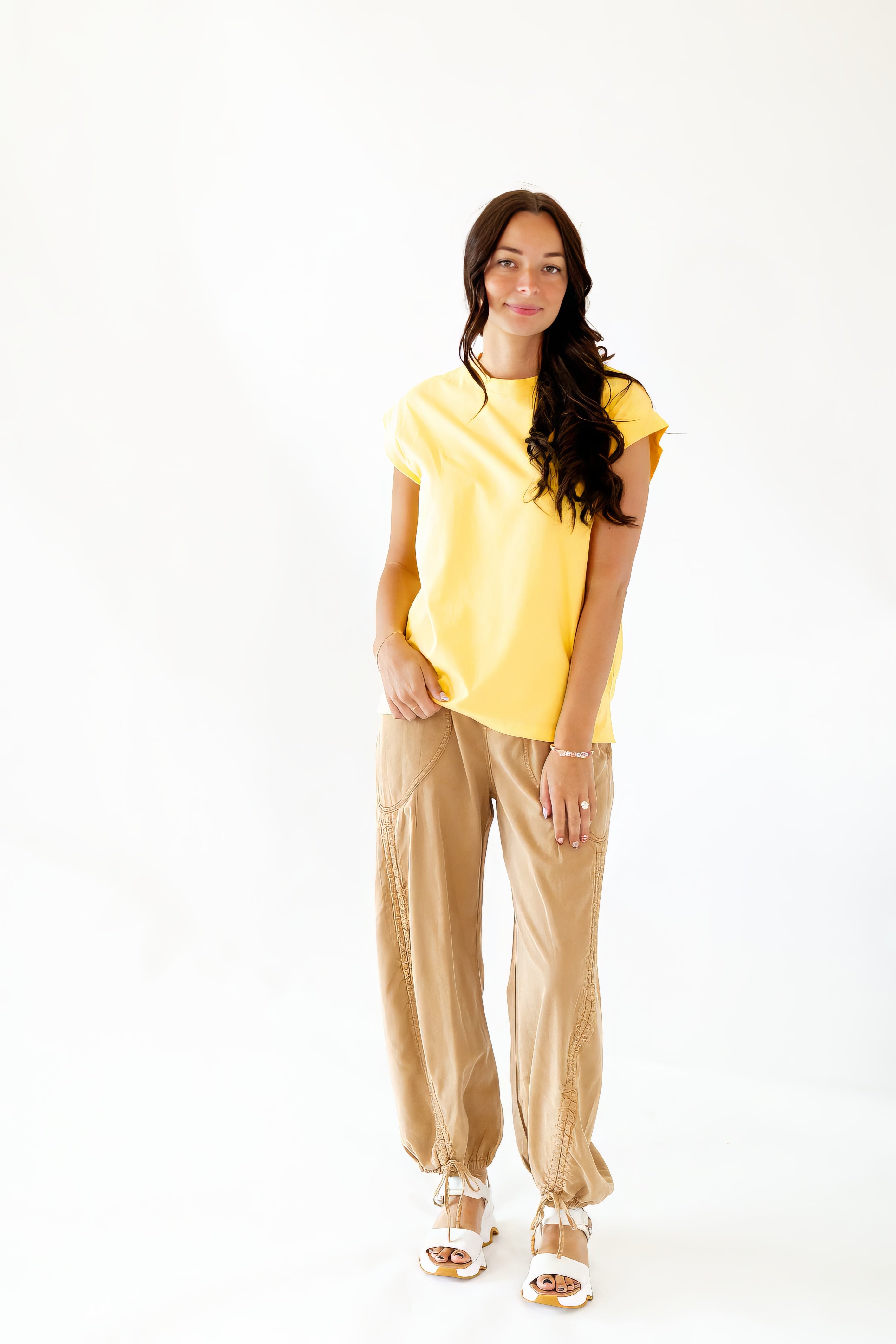 Higgins Muscle Tee · Yellow