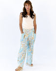 Nour Twill Patchwork Pants