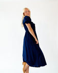 Tybald Bow Detail Midi Dress
