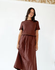Finley Mixed Media Dress