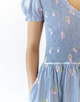 Harlowe Smocked Midi Dress